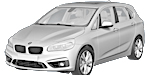 BMW F45 U2206 Fault Code